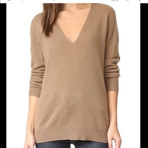 Ellen Tracy Womens Cowl Neck Camel Sweater Neutral Combo XS Ellen Tracy Womens Cowl Neck Camel Sweater Neutral Combo XS